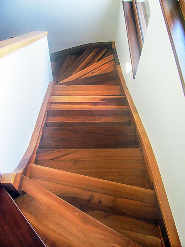 diseño de interiores muebles hz escalera rústica